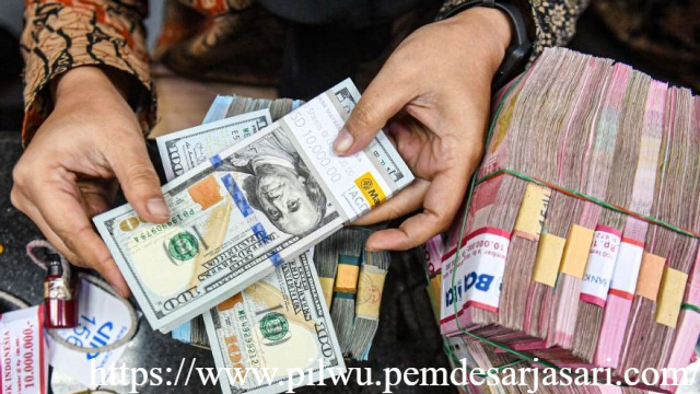 Rupiah Longsor ke Rp17.410 per Dolar AS